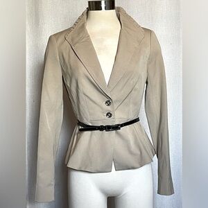 NWT WHBM tan blazer